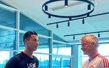 Những hình ảnh đầu tiên của Ronaldo trên sân tập M.U