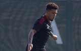 Những hình ảnh đầu tiên của Ronaldo trên sân tập M.U
