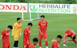 [ẢNH] Công Phượng tươi rói khi trở lại ĐT Việt Nam