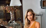 [ẢNH] Cơ thể hoàn mỹ của siêu mẫu bạn gái tiền đạo Italia