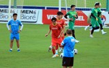 [ẢNH] Công Phượng, Quang Hải tập 'cực sung' chờ đấu Trung Quốc