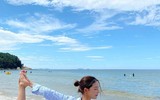 [ẢNH] Nhan sắc đời thường đẹp mê mẩn của 'nữ thần yoga' Hàn Quốc
