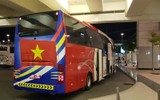 [ẢNH] Tuyển Việt Nam mệt mỏi sau đêm trắng sang Oman
