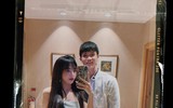 [ẢNH] Bạn gái hơn tuổi xinh như mộng của tiền vệ Hoàng Đức