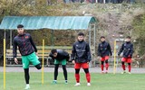 U23 Việt Nam gồng mình luyện tập dưới cái lạnh 6 độ C