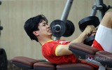 Thầy Park cho Công Phượng tập tạ sau trận thua Nhật Bản