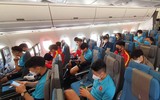 Ở khách sạn hạng sang, ĐT Việt Nam phải ăn cơm ngay tại phòng ngủ