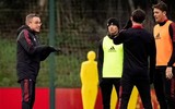 Ralf Rangnick chỉ đạo MU buổi đầu tiên trên sân tập