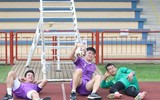 ĐT Việt Nam cười 'thả phanh' trước màn tái ngộ Thái Lan