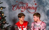 Bộ ảnh Giáng sinh 'cute lạc lối' của De Bruyne và tuyển Bỉ
