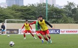Hoàng Đức tập 'sung' cùng tuyển Việt Nam sau khi khỏi Covid-19