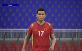 Cận cảnh gương mặt Quang Hải, Văn Lâm... cùng tuyển Việt Nam trong PES 2022