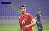 Cận cảnh gương mặt Quang Hải, Văn Lâm... cùng tuyển Việt Nam trong PES 2022