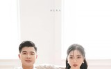 Ảnh cưới đẹp lung linh của tiền đạo Hà Đức Chinh
