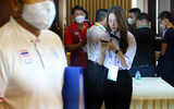 Nữ chuyên gia Thái Lan xinh như mộng ở SEA Games 31