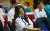 Nữ chuyên gia Thái Lan xinh như mộng ở SEA Games 31