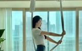 Những tư thế yoga đỉnh cao của HLV xinh đẹp Kim Sung-hee