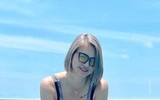 Nóng bỏng sắc vóc hoa khôi bóng chuyền Kim Huệ ở tuổi 40