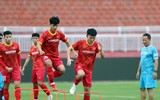 Tuyển Việt Nam hứng khởi tập luyện ngày đầu hội quân