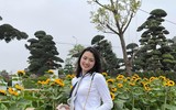 Vẻ đẹp Hoa khôi bóng chuyền Thu Hoài