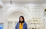 Vẻ đẹp Hoa khôi bóng chuyền Thu Hoài