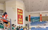 Vẻ đẹp Hoa khôi bóng chuyền Thu Hoài