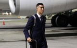 Ronaldo bảnh bao đặt chân đến Qatar dự World Cup 2022