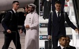 Ronaldo bảnh bao đặt chân đến Qatar dự World Cup 2022