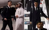 Ronaldo bảnh bao đặt chân đến Qatar dự World Cup 2022