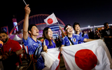 Người Nhật đổ ra đường ăn mừng kỳ tích World Cup 2022