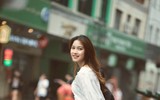 Vẻ đẹp gây thương nhớ của nữ Trung úy ở giải bóng chuyền quốc gia