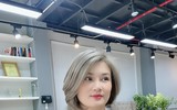 Vẻ đẹp thách thức thời gian của hoa khôi bóng chuyền Kim Huệ