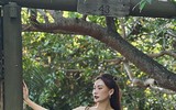 Mê mẩn vóc dáng bạn gái nhân viên ngân hàng của Vũ Văn Thanh