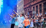 Toàn cảnh lễ diễu hành mừng cú ăn ba hoành tráng của Man City