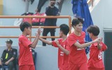 Chùm ảnh loạt trận 14h30 ngày 1-11