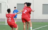 Chùm ảnh loạt trận 14h30 ngày 1-11