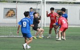 Đội nhì bảng Thực nghiệm gây sốc khi hạ đẹp THPT Nguyễn Huệ