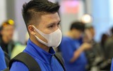 Dàn sao Công an Hà Nội tươi rói lên đường dự Asian Cup cùng ĐT Việt Nam