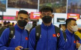 Dàn sao Công an Hà Nội tươi rói lên đường dự Asian Cup cùng ĐT Việt Nam