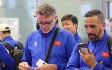 Dàn sao Công an Hà Nội tươi rói lên đường dự Asian Cup cùng ĐT Việt Nam