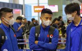 Dàn sao Công an Hà Nội tươi rói lên đường dự Asian Cup cùng ĐT Việt Nam