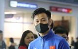 Dàn sao Công an Hà Nội tươi rói lên đường dự Asian Cup cùng ĐT Việt Nam