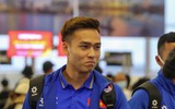 Dàn sao Công an Hà Nội tươi rói lên đường dự Asian Cup cùng ĐT Việt Nam