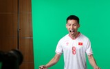 ĐT Việt Nam hào hứng chụp ảnh truyền thông Asian Cup 2023