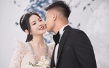 Bộ ảnh cưới đẹp lung linh của Quang Hải và Chu Thanh Huyền