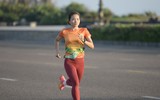 Nguyễn Thị Oanh và dàn sao điền kinh căng mình luyện tập cho Tiền Phong Marathon 2024