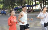 Nguyễn Thị Oanh và dàn sao điền kinh căng mình luyện tập cho Tiền Phong Marathon 2024