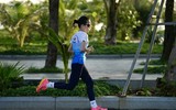 Nguyễn Thị Oanh và dàn sao điền kinh căng mình luyện tập cho Tiền Phong Marathon 2024