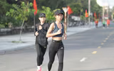 Nguyễn Thị Oanh và dàn sao điền kinh căng mình luyện tập cho Tiền Phong Marathon 2024