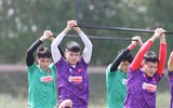 U23 Việt Nam phơi nắng rèn thể lực cực sung trước giải U23 châu Á